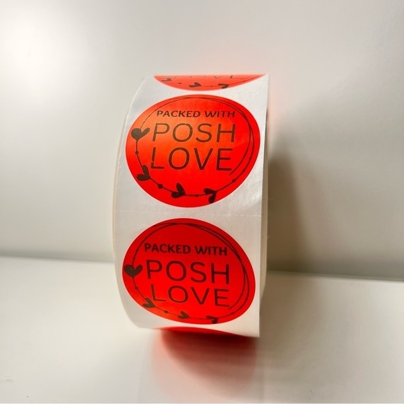 HANDMADE Other - 100 Thank You Stickers for poshmark 2 in round | Shipping Supplies | NWT​​